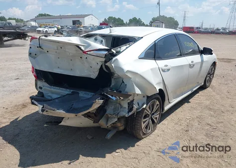 2017 Honda Civic Ex-T from USA, damaged, VIN 2HGFC1F37HH651398